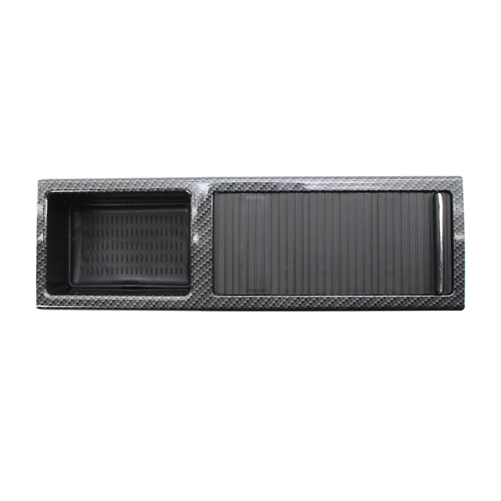 Car Carbon Fiber Cup Holder Box for BMW E46 3 Series 1998-2005 51168217953