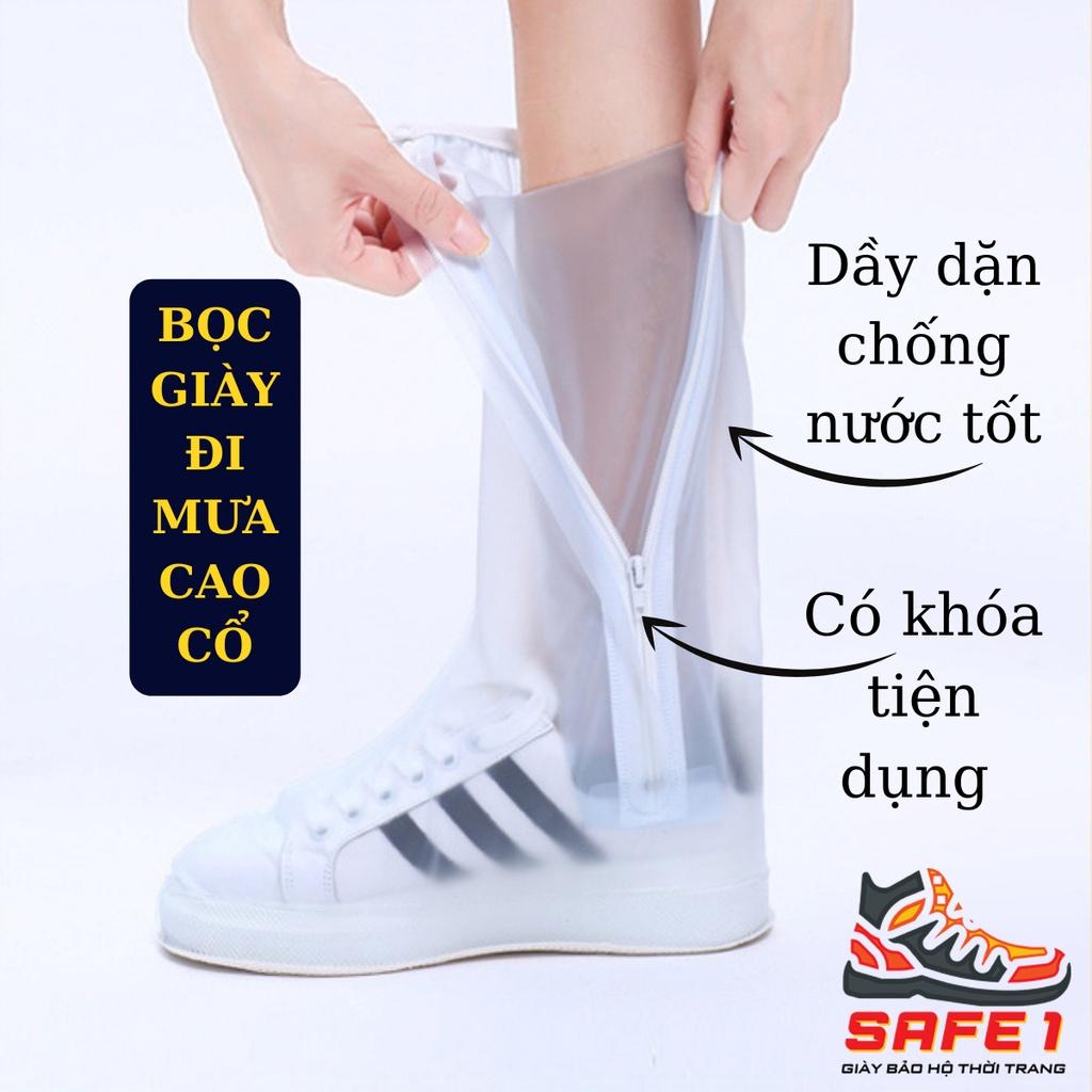 Bao Bọc GIÀY Đi Mưa - Ủng Giày Đi Mưa Thông Minh Chống Nước - Chống Trượt Siêu Bền Cổ Cao - Cổ Thấp Siêu Tiện Lợi