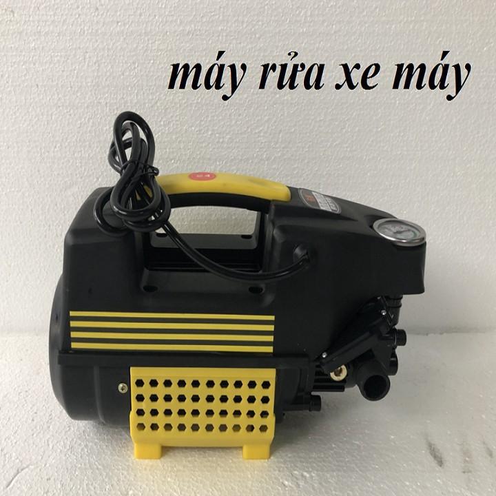 Máy rửa xe áp lực cao 1800W DÂY XỊT RỬA tặng bình