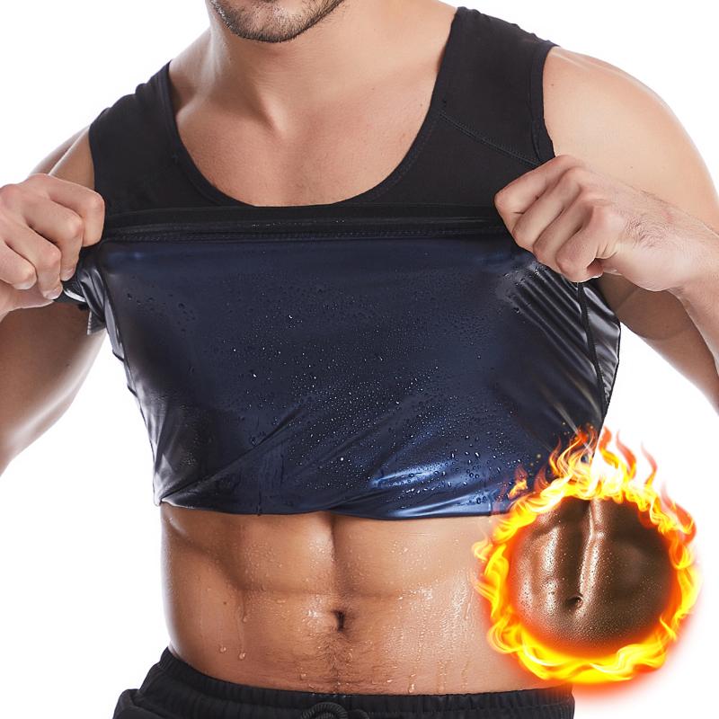 Neoprene Áo Vest Nam Tập Toàn Thân Áo Vest Mô Hình Hóa Giảm Béo Bụng Mồ Hôi Eo Huấn Luyện Viên Cho Nam Tập Cơ Bụng Chất Kết Dính Cho Người Đàn Ông