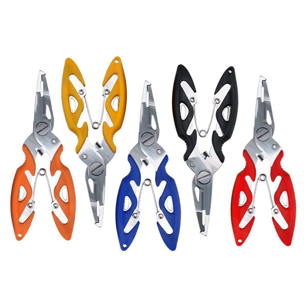Stainless Steel Secure Fishing Plier Tool Black