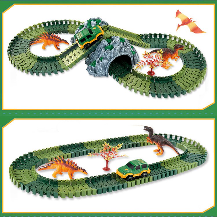 Đồ Chơi Thám Hiểm Công Viên Khủng Long 144pcs DINOSAUR Explorer
