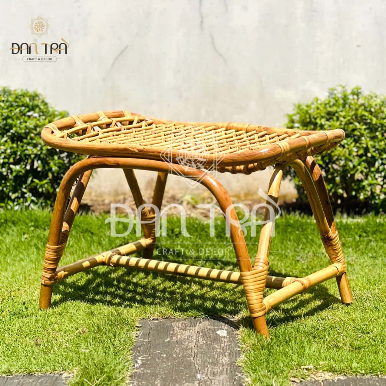 Đôn Mây Gác Chân Thư Giãn- Đôn Mây Gác Chân Papasan- Bàn Mây Thanh Lý Gía Rẻ- Nội Thất Mây Tre Đan Trà