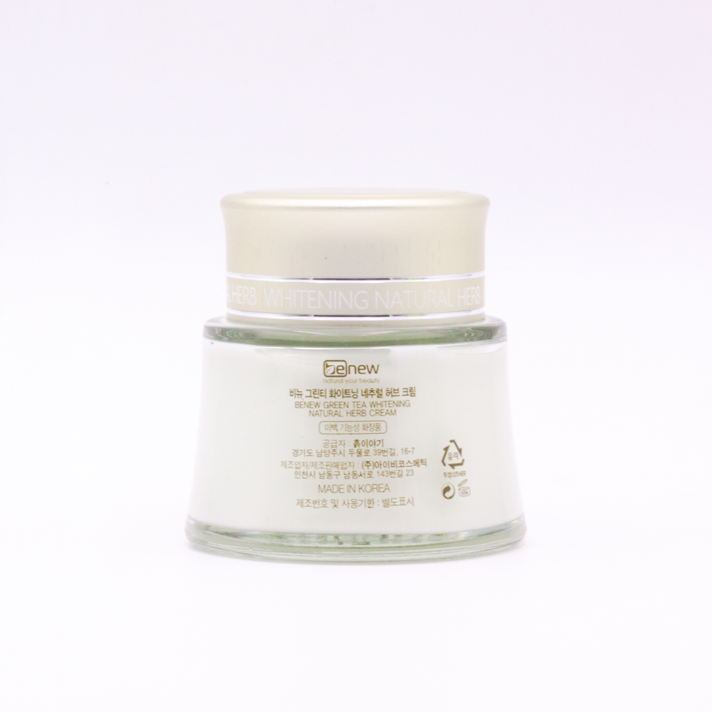 Kem dưỡng ẩm, trắng da Trà xanh Hàn Quốc Benew Green Tea