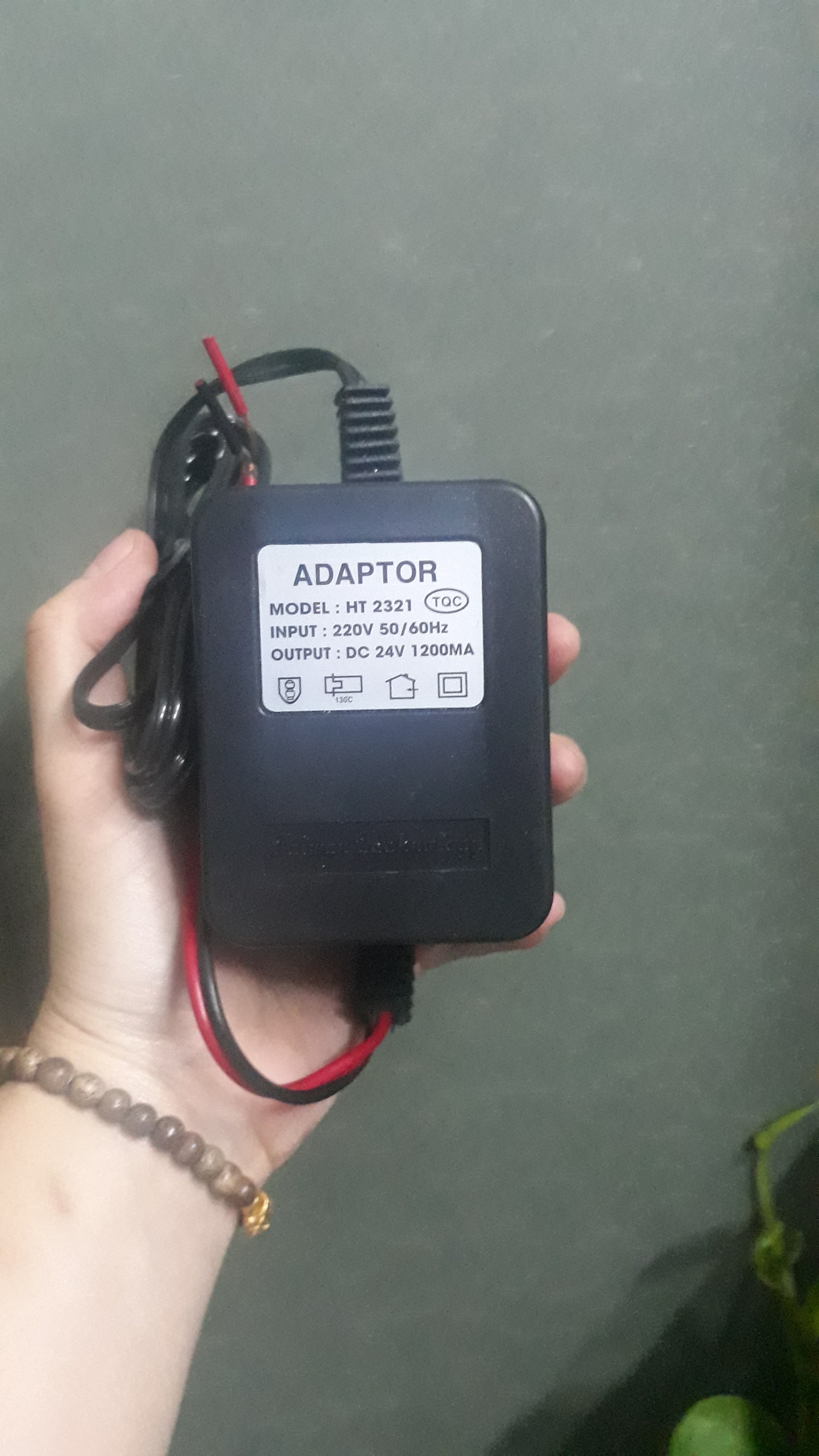 Adaptor đổi nguồn dành cho máy lọc nước, giàn phun sương, điện áp 220v - 24v dây đồng