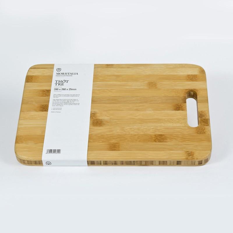 Thớt tre 39 x 26 x 2.5 cm Moriitalia THOT00008020