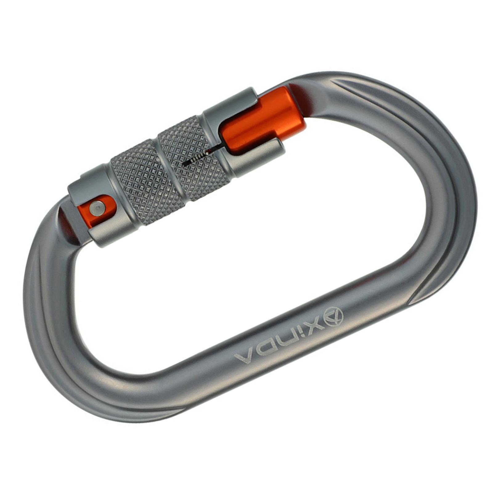 Locking Carabiner Keychain Heavy Duty Gear for Mountaineering Swing Hammocks