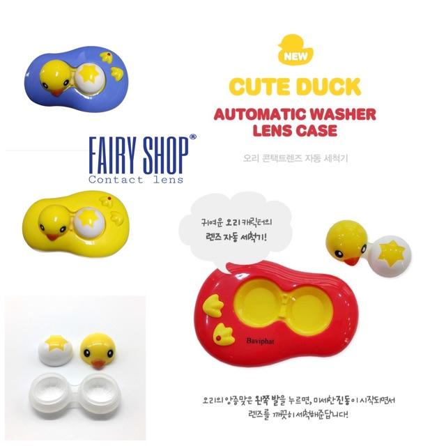 Máy rửa lens rự động Ducky - Kính Áp Tròng FAIRY SHOP CONTACT LENS
