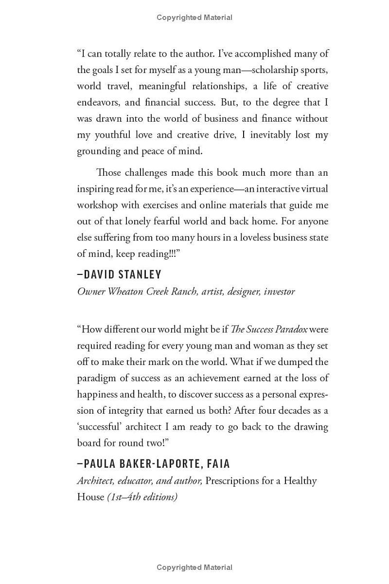 Sách ngoại văn: The Success Paradox