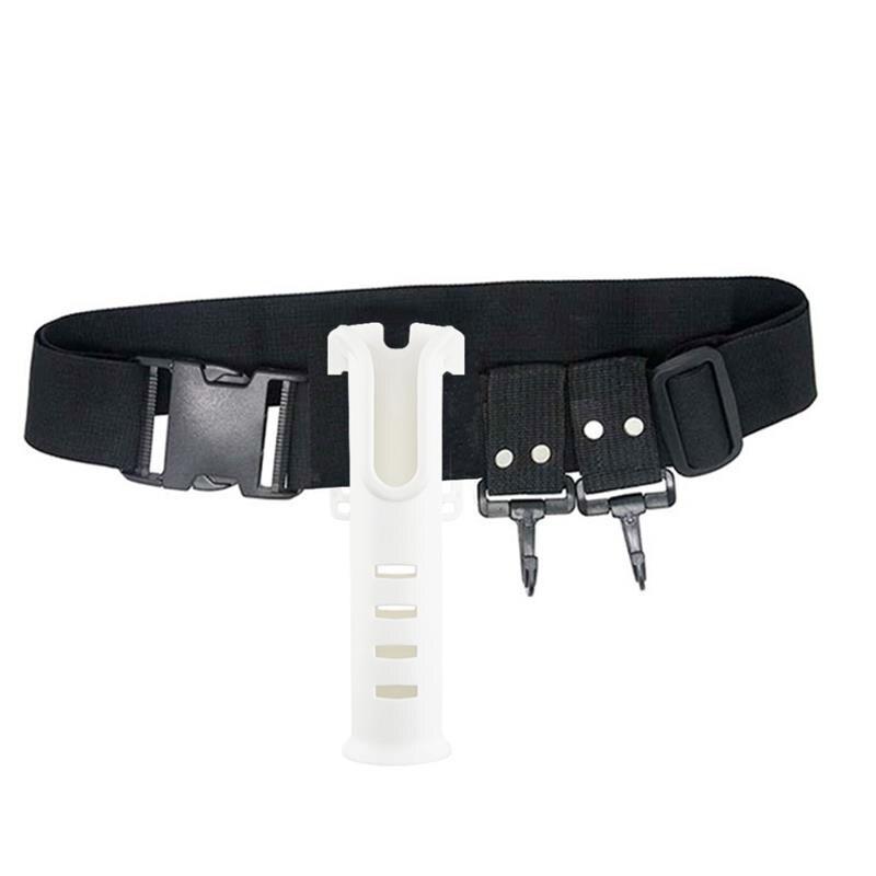 Adjustable Waist Belt Fishing Supplies Fishing Rod Belly Support Stand Up Pole Holder Inserter For Boat Sea Fishing Accessories