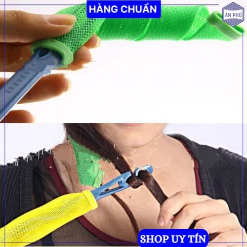 Bộ uốn xoăn tóc không dùng nhiệt - không làm hư tổn tóc