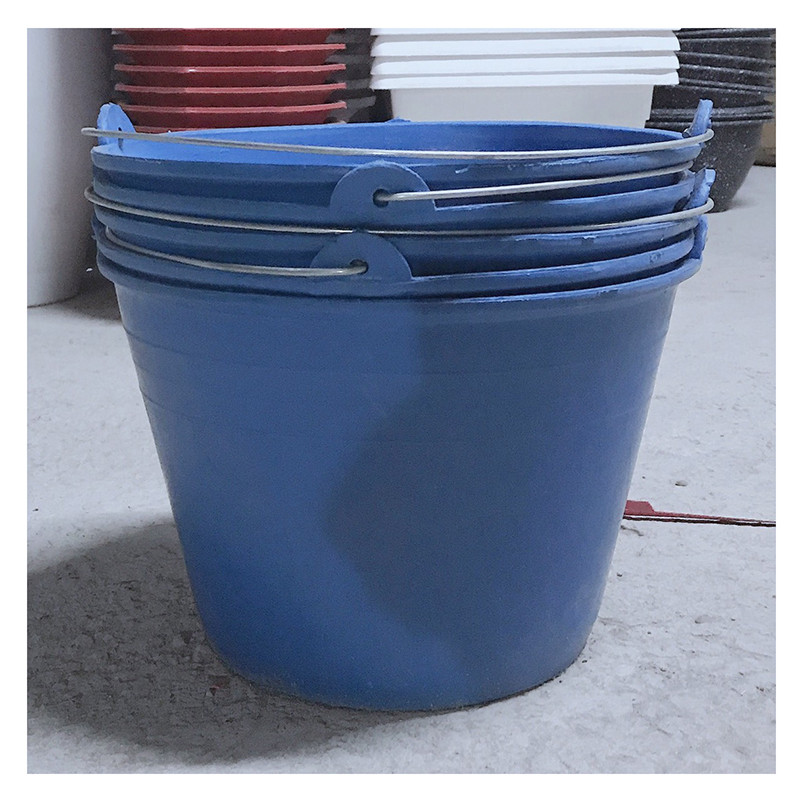 5 Xô nhựa Xanh Lam - Xô Nhựa Đựng Nước, Tưới Cây, Xách Hồ, Xách Vữa, Đựng Đồ, Có Quai Xách, Kích Thước 28x18Cm