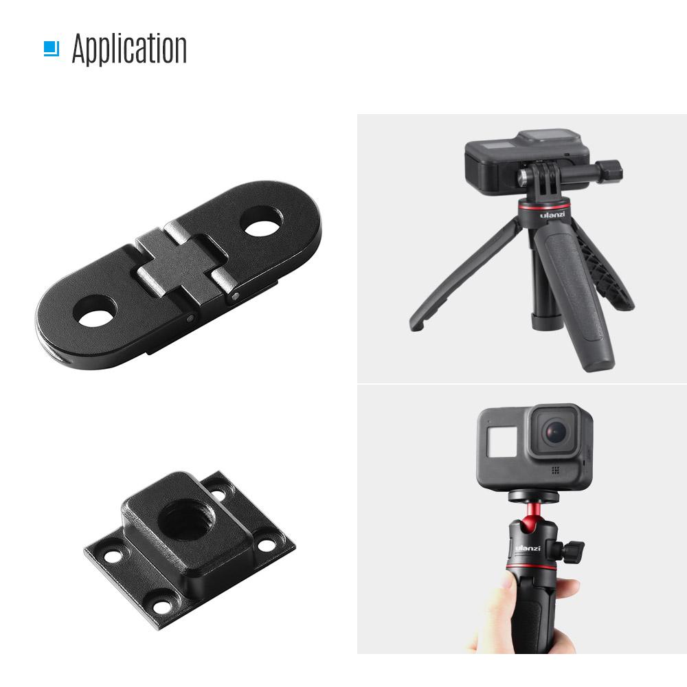 Bộ điều hợp gắn từ tính cho máy ảnh có thể gập lại đa năng 1/4 inch Tương thích với GoPro Max