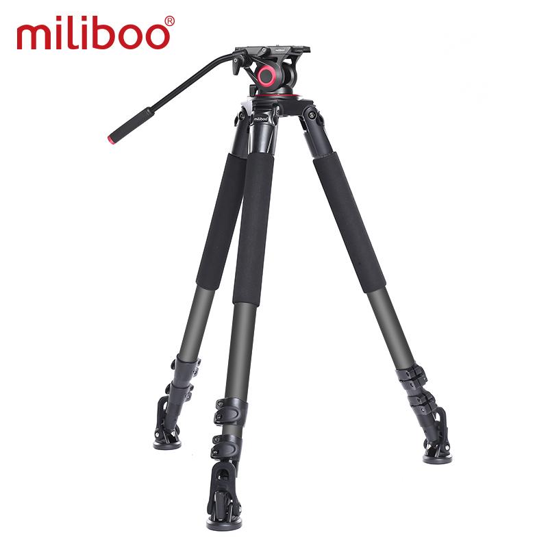 Miliboo MTT703A Chim chuyên nghiệp Xem máy ảnh máy ảnh máy ảnh máy ảnh hạng nặng máy ảnh nặng có đầu máy ảnh DSLR kỹ thuật số DSLR