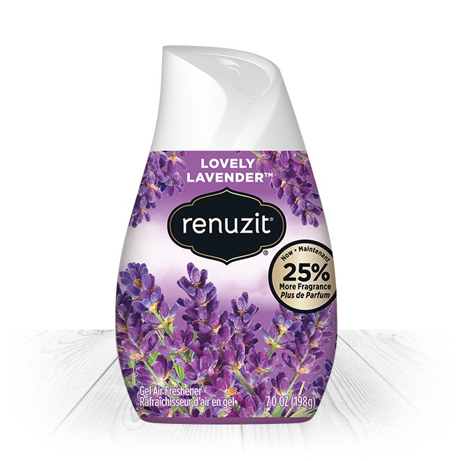 Sáp thơm phòng hiệu Renuzit Lovely Lavender 198g
