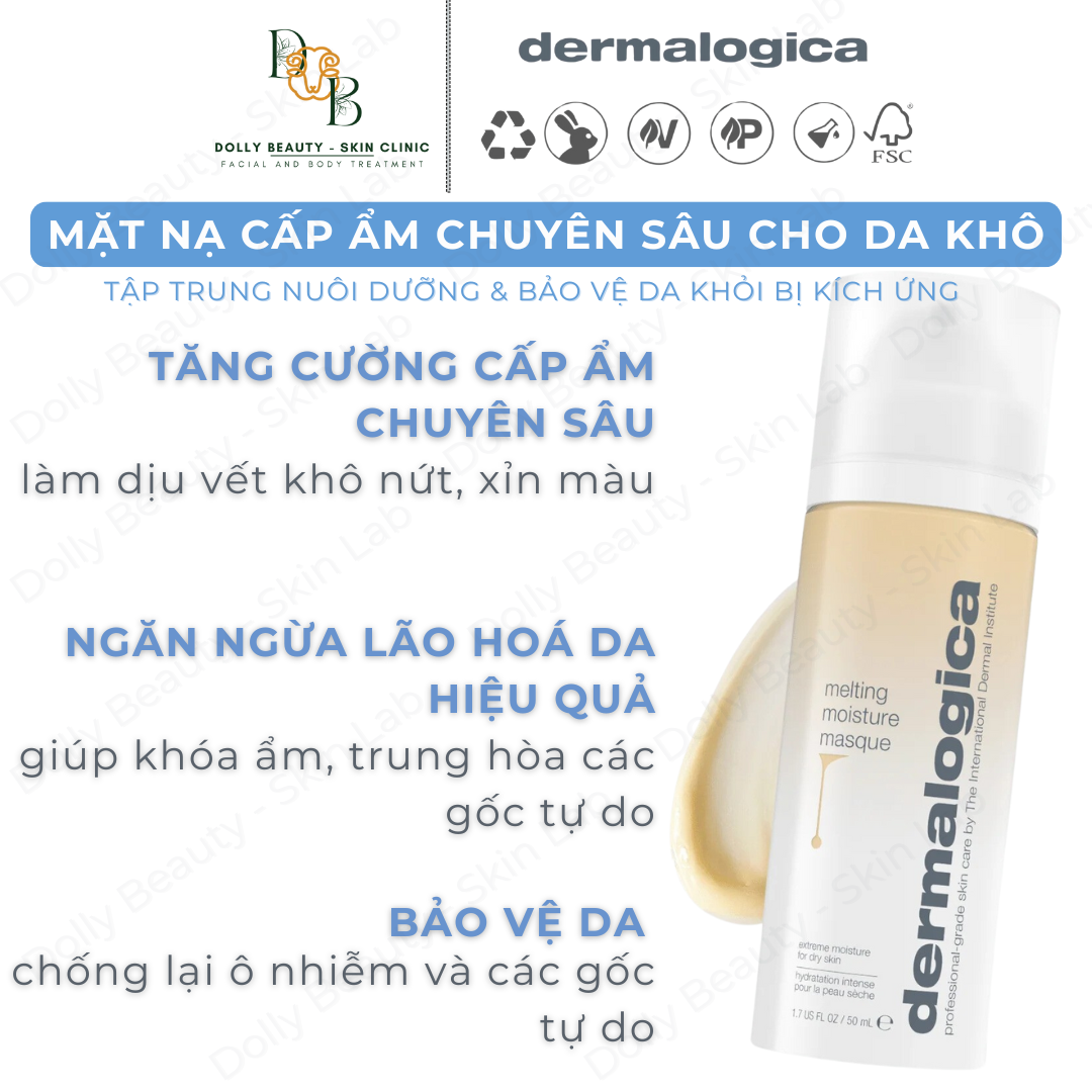 Mặt nạ cấp ẩm chuyên sâu MELTING MOISTURE MASQUE của Dermalogica