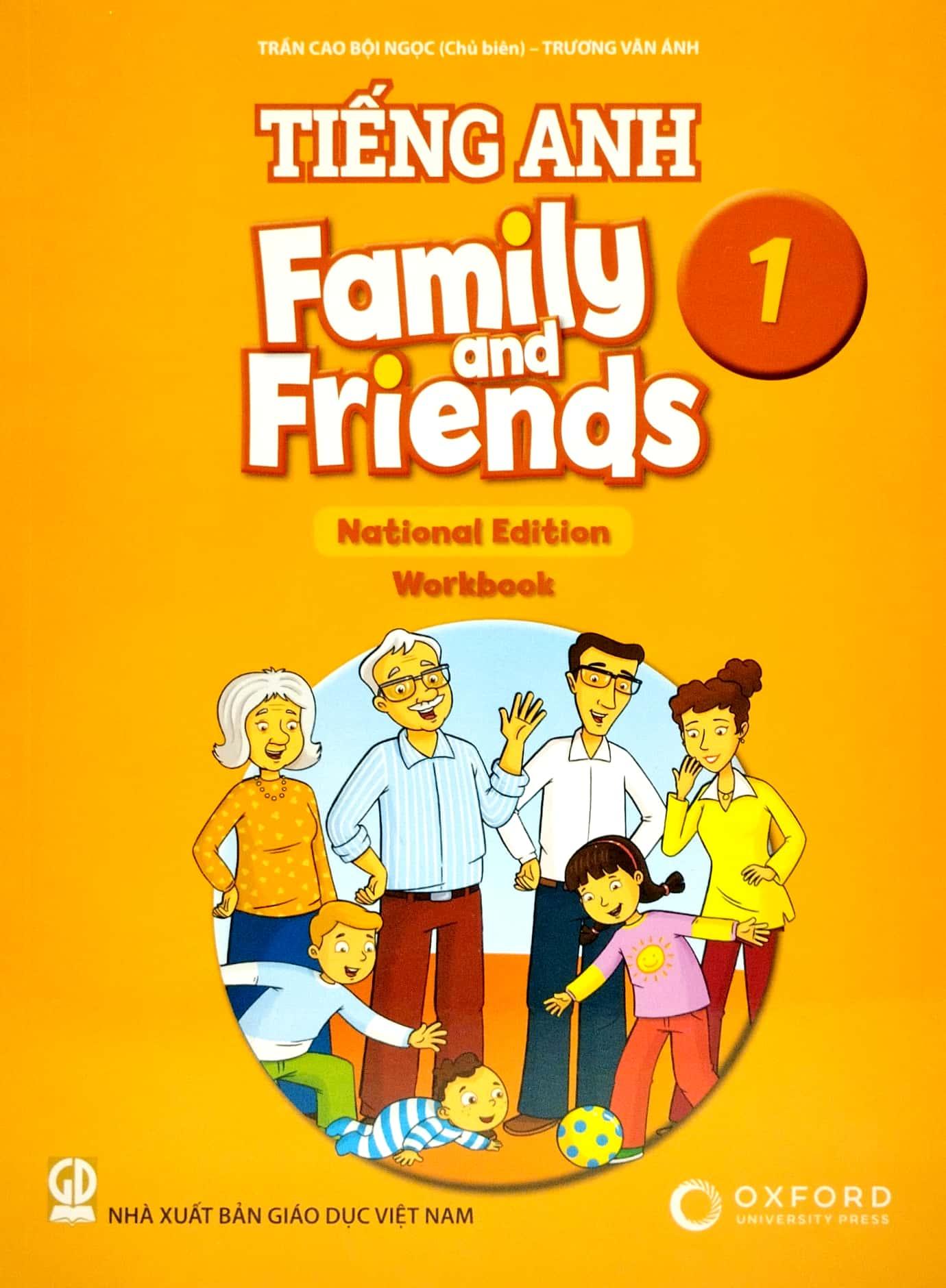 Tiếng Anh 1 - Family And Friends (National Edition) - Workbook (2023)