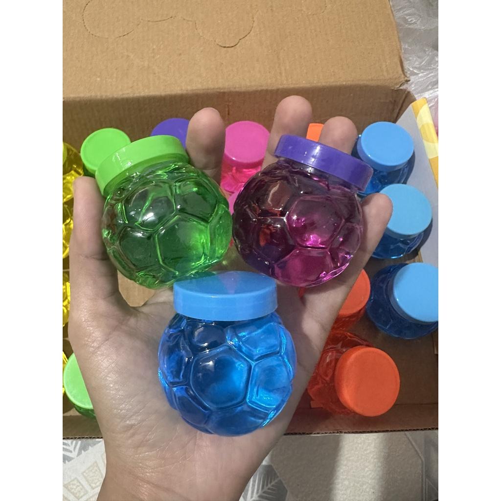 Sỉ 1 Hộp 24 lọ slime quả táo quả bóng đá , slam chất nhờn ma quái
