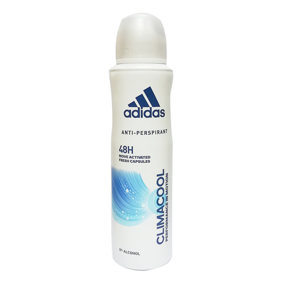 Xịt Khử Mùi Toàn Thân Nữ Ngăn Mồ Hôi Adidas Climacool 150ml