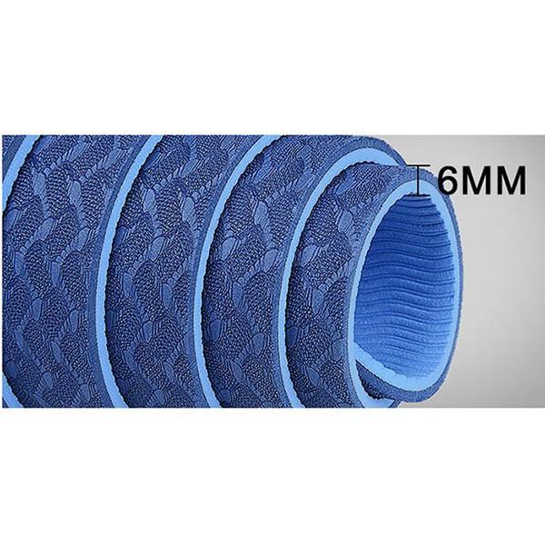 THẢM TẬP YOGA TPE CAO CẤP 2 LỚP 6MM ĐẾ CHỐNG TRƠN TRƯỢT