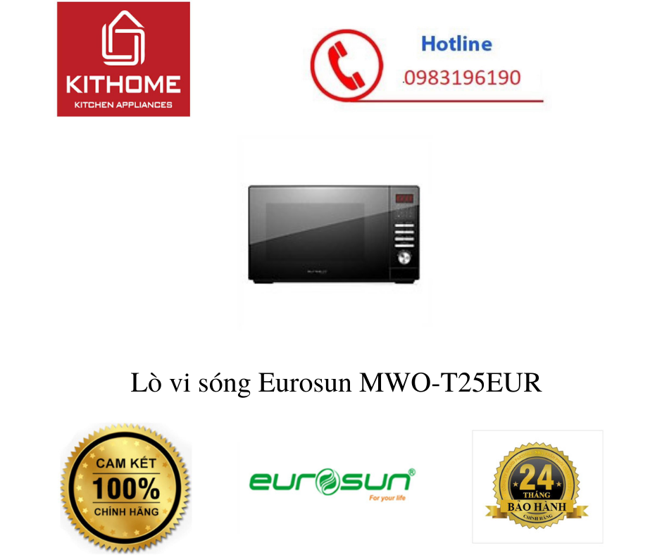 Lò vi sóng Eurosun MWO-T25EUR - Hàng chính hãng