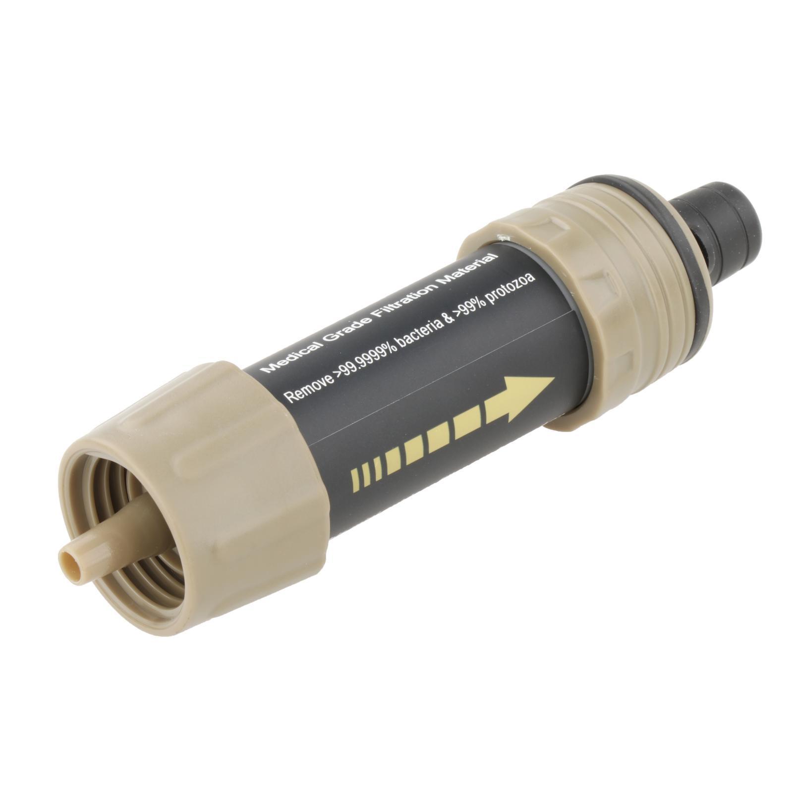 Portable Water Filter Straw Kit Outdoor Water Filter Water Purification with Bag for Traveling