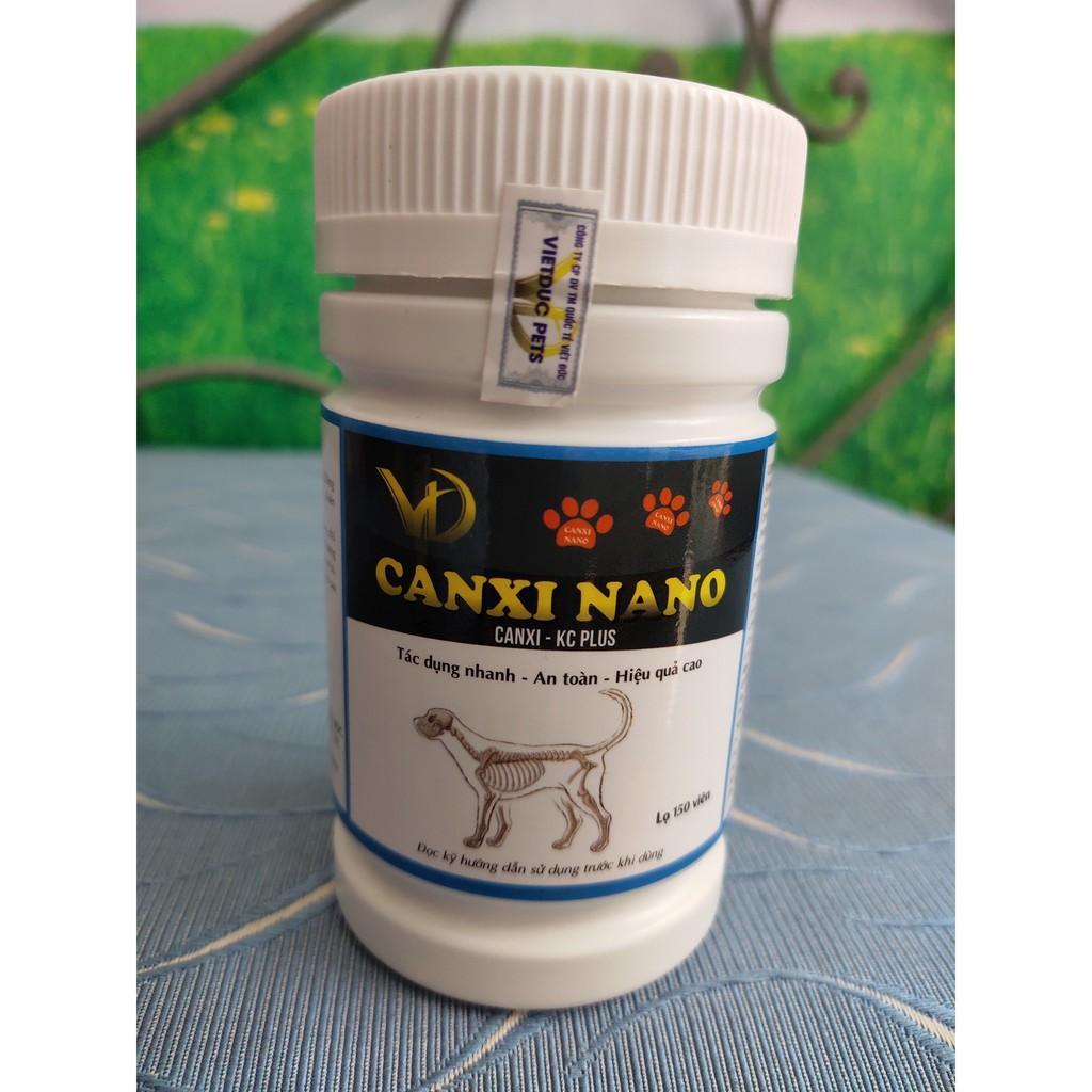 Viên Uống Canxi Nano Hỗ Trợ Tăng Cường Canxi Cho Chó (150viên)