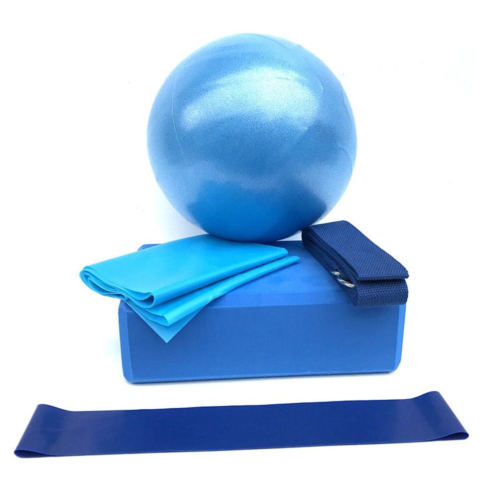 Exercise Gym Yoga Ball Ball Home Block Brick Fitness Resistance Band Pilates for Easy Safety Working-out Ornaments
