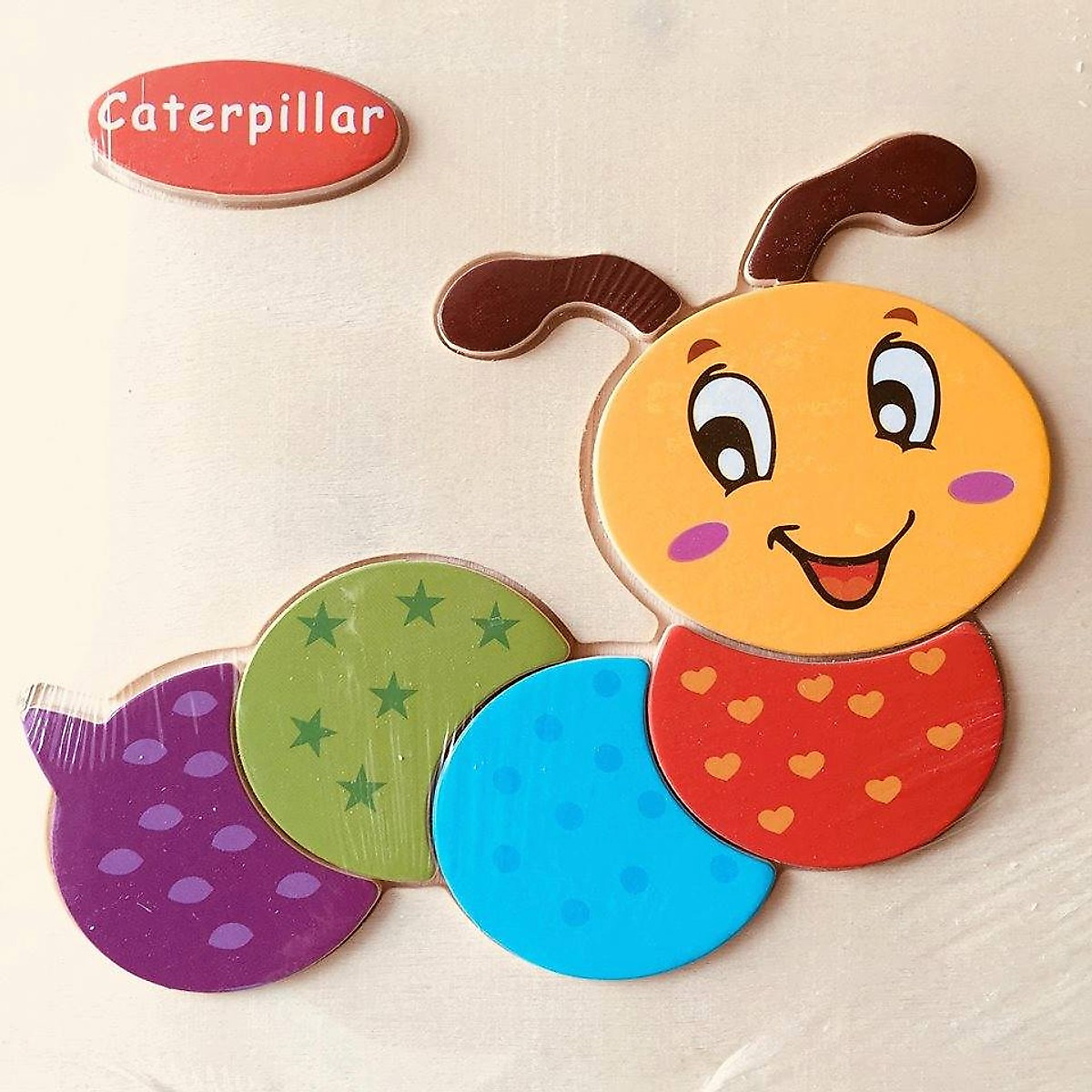 Đồ chơi cho bé làm quen với ghép hình - combo 10 tranh ghép 3D bằng gỗ MK0059