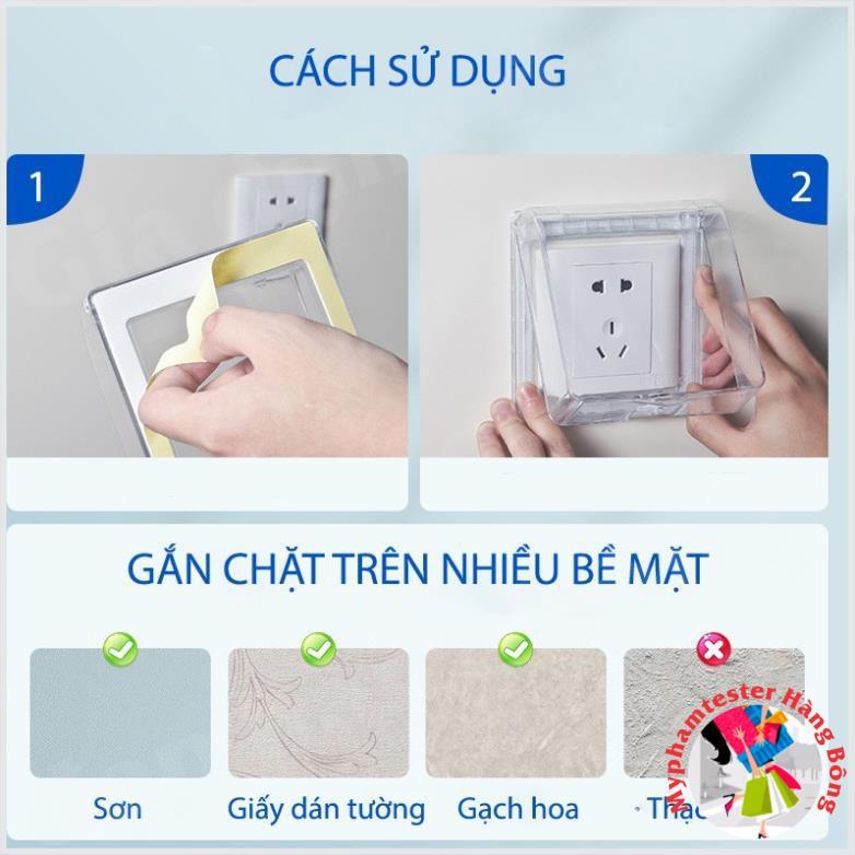 (SIÊU RẺ) Nắp che chống nước ổ điện mang đến nhiều chức năng tiện lợi