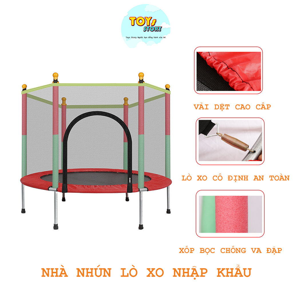 Nhà nhún lò xo, sàn nhún lò xo, đệm nhún lò xo  nhập khẩu Toy Story