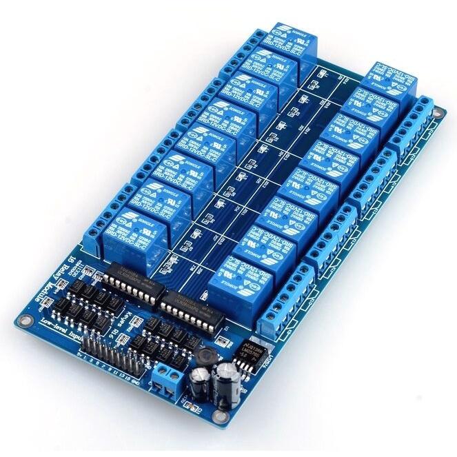 Module 16 Relay Với Opto Cách Ly 5VDC 12VDC