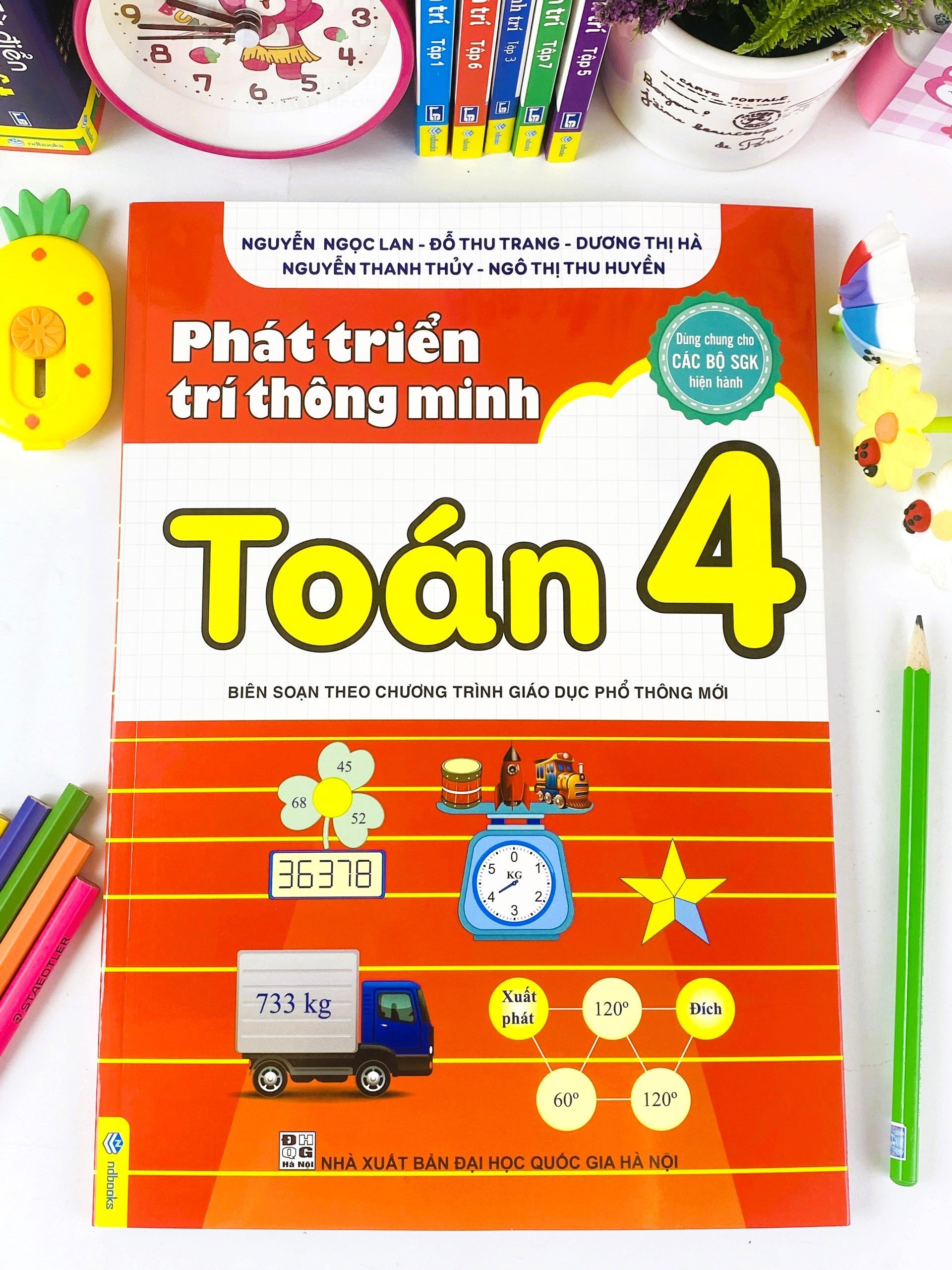 Sách - Phát Triển Trí Thông Minh Toán 4 - Biên soạn theo chương trình GDPT mới - ndbooks