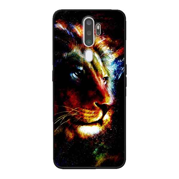 Ốp Lưng in cho Oppo A9 2020 Mẫu Sư Tử Nhiều Màu - Hàng Chính Hãng