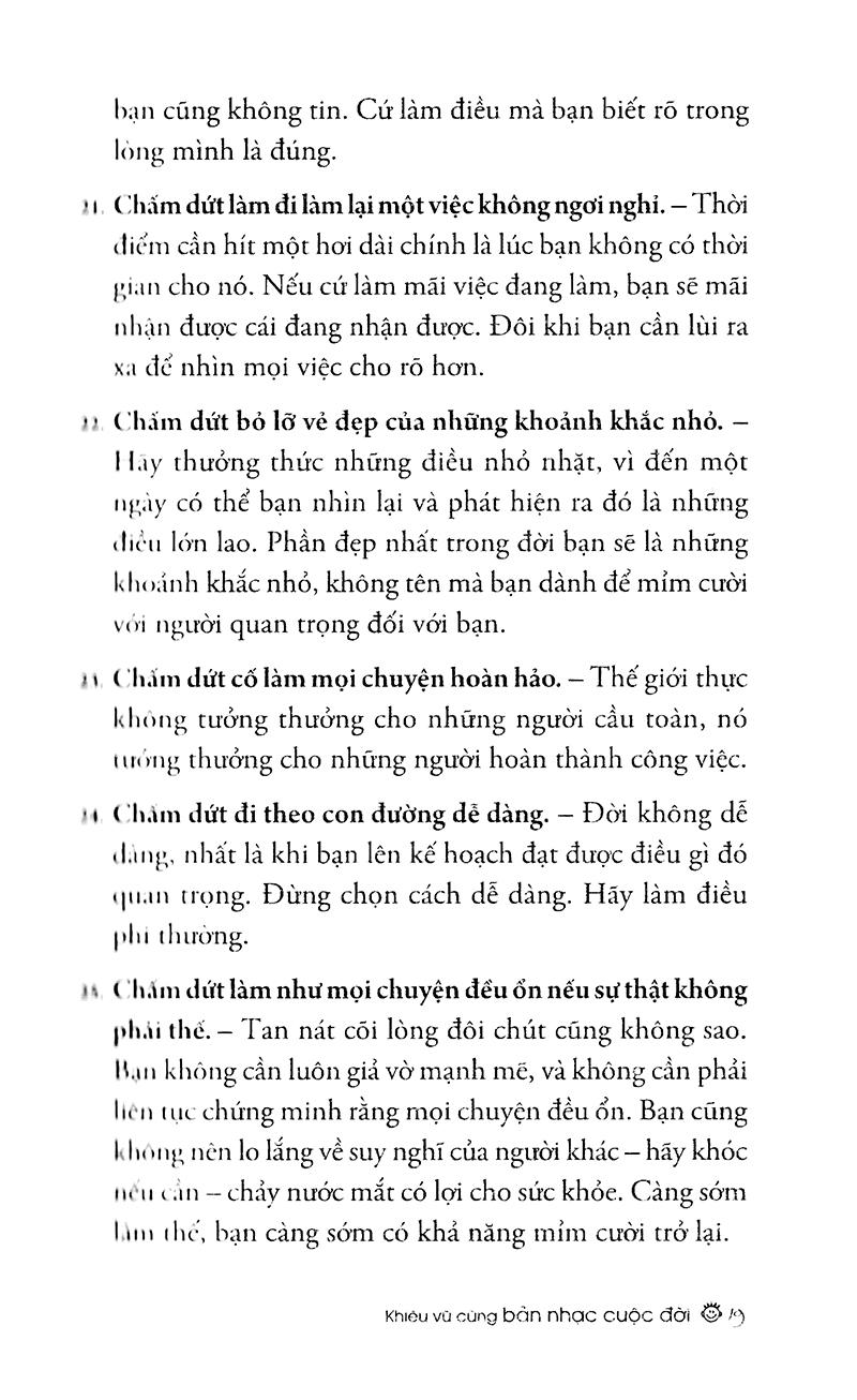 Khiêu Vũ Cùng Bản Nhạc Cuộc Đời