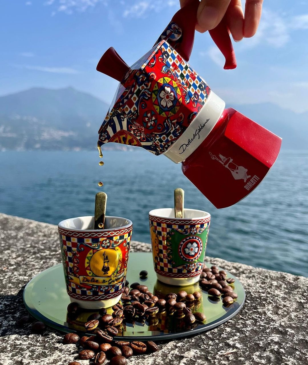 BIALETTI DOLCE&amp;GABBANA MOKA EXPRESS 6 CUP