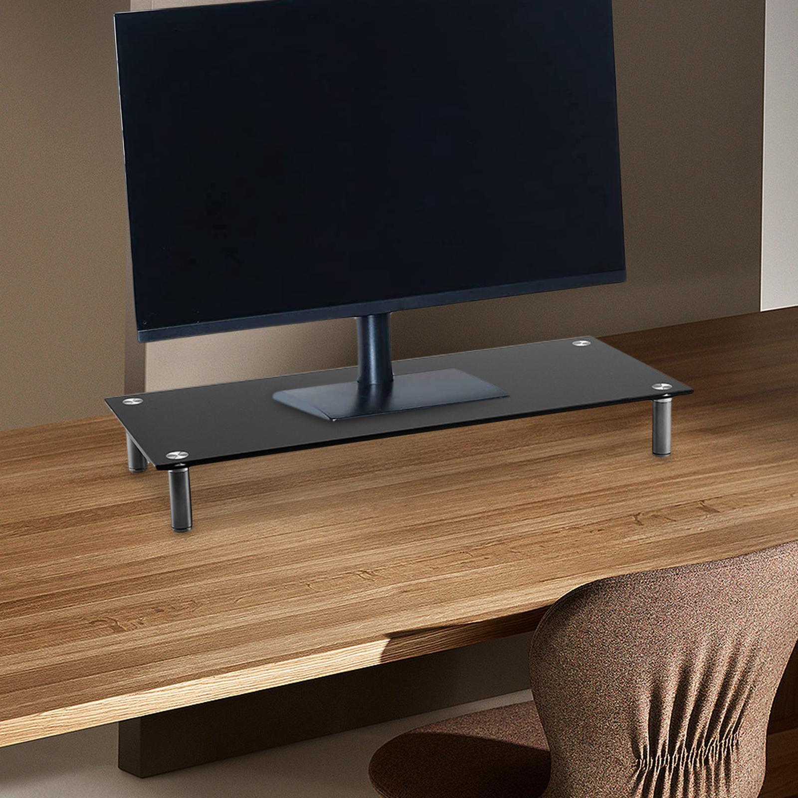 Monitor Stand Riser Shelf Ergonomic for WiFi Router Media Boxes Game Console