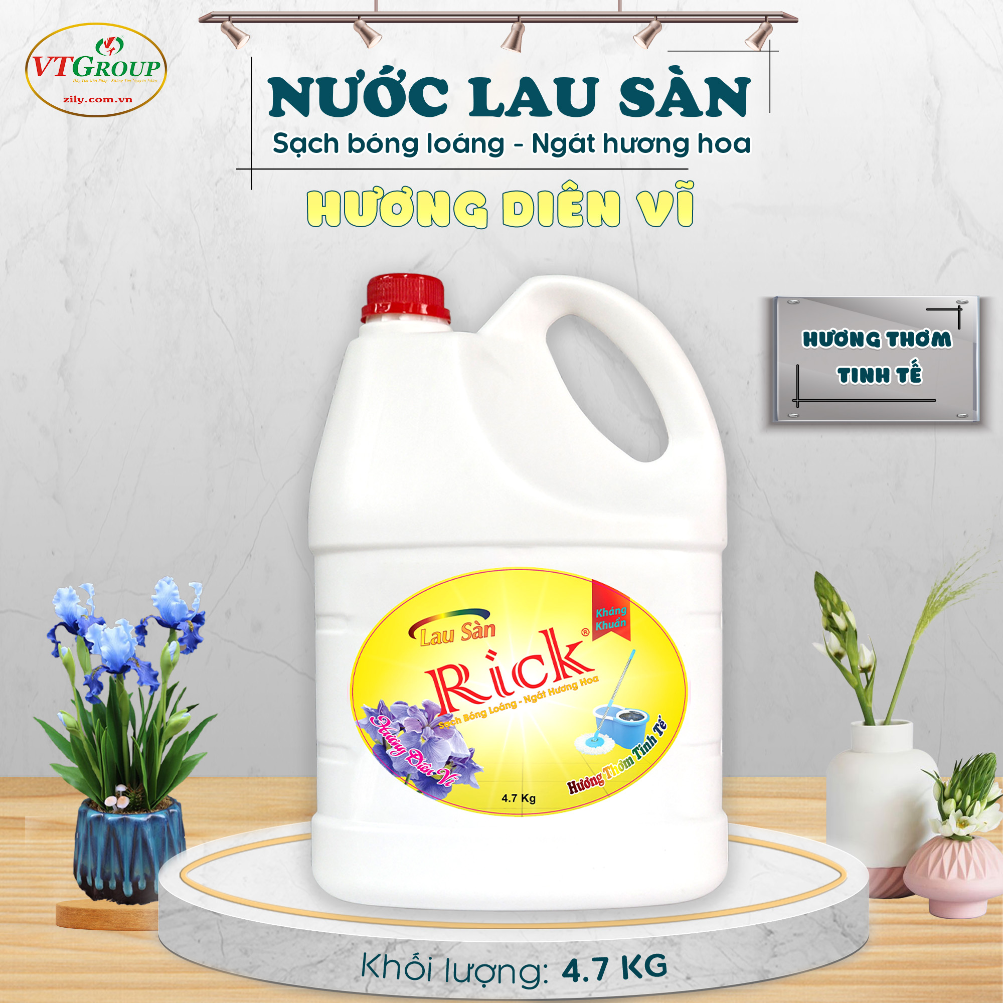 Nước lau sàn 4.7kg (quà tặng)