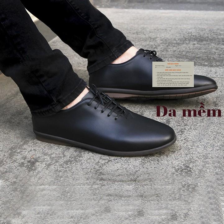 Giày da... nam da bò đế đúc, hàng VNXK da thật có bảo hành 1 năm