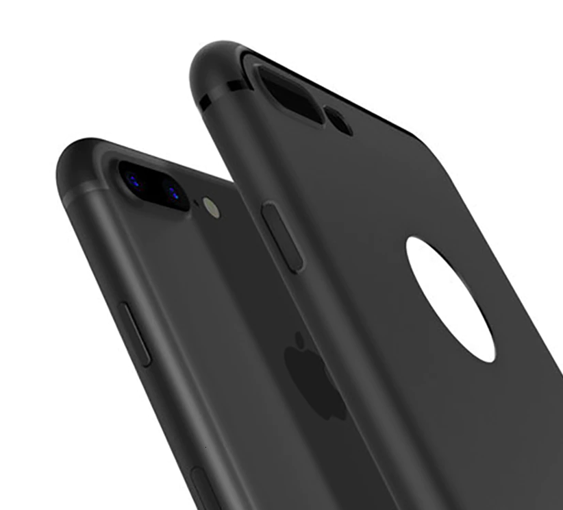 Ốp lưng dẻo mỏng đen cho iPhone 7 Plus/ 8 Plus hiệu Vucase - hàng nhập khẩu