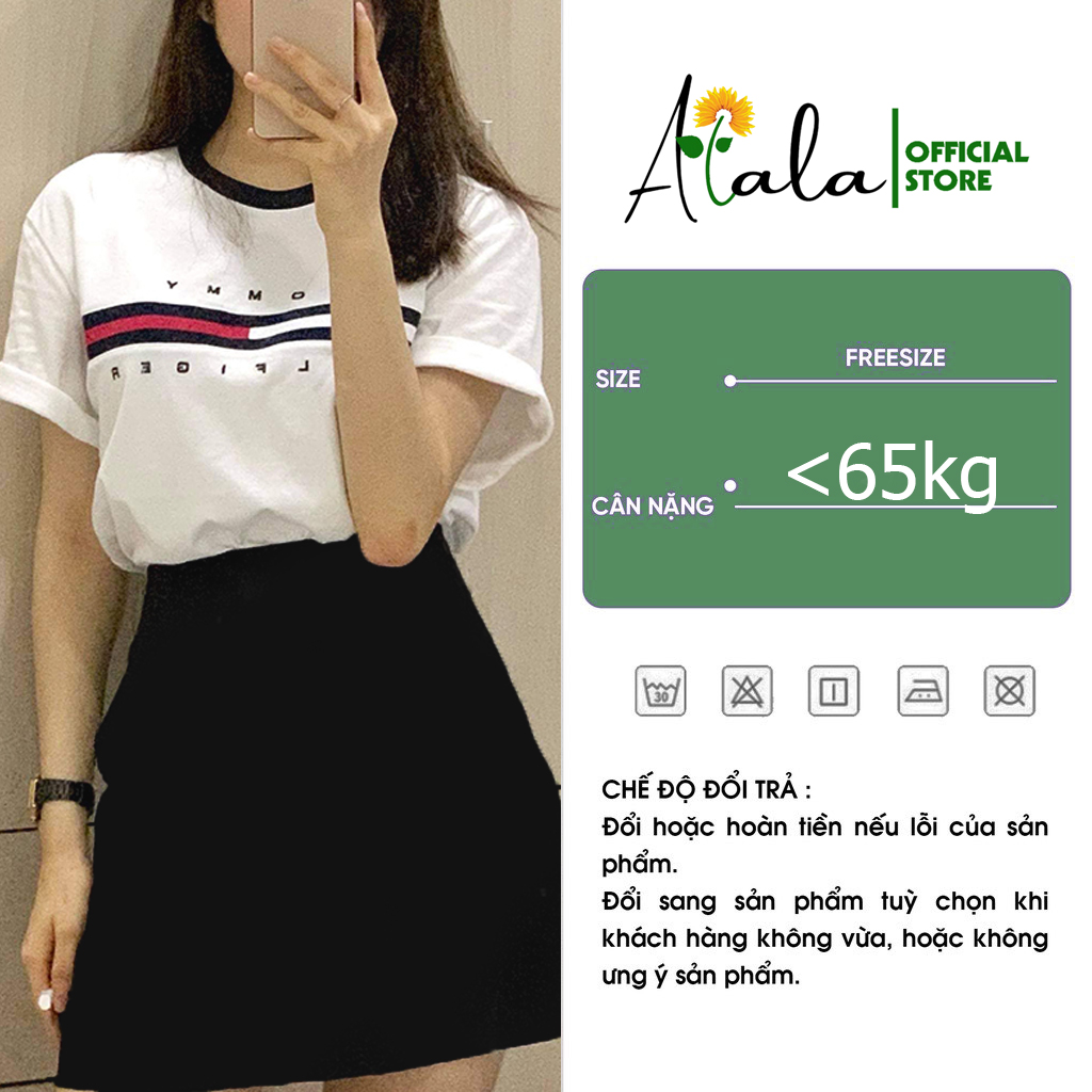 Áo Phông Tom.my xuất dư cotton nam nữ cao cấp form rộng nhập by Alala