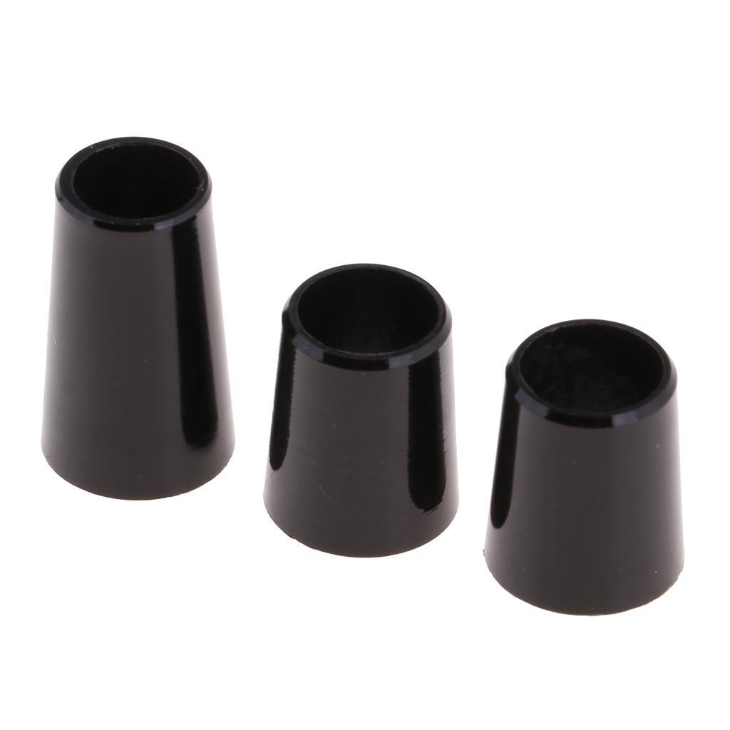 3x5pcs Black Golf Shaft Sleeve Ferrules .335 .370  Adapter .335  Wood