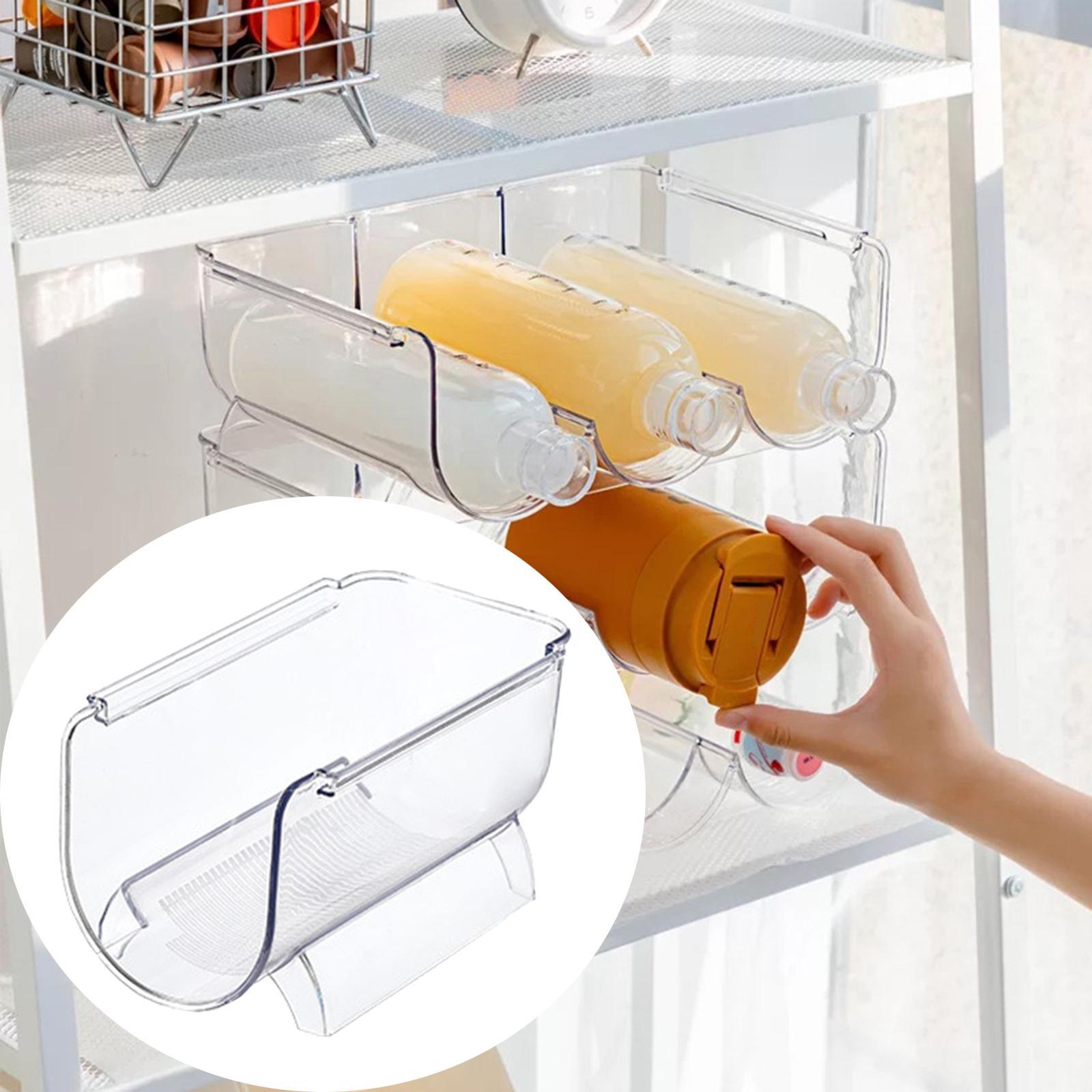 Refrigerator Wine Rack Storage Organizer Free Standing for Countertops