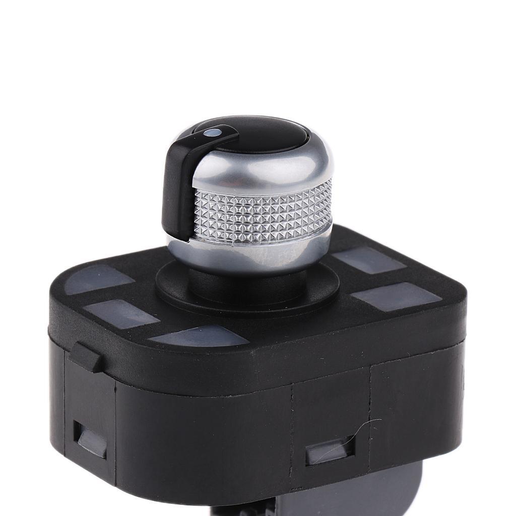 Side Mirror Switch Chrome Tips Button Control Knob for   B7 Q7 R8 A6 S6