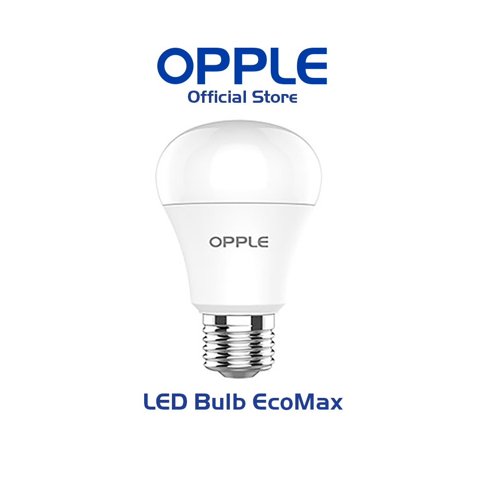 Bóng đèn OPPLE LED Bulb Ecomax E27 - Tiết kiệm điện, tuổi thọ cao lên đến 20.000 giờ