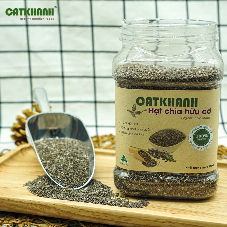 Hạt chia Organic Cát Khánh 500gr - nhập khẩu Úc