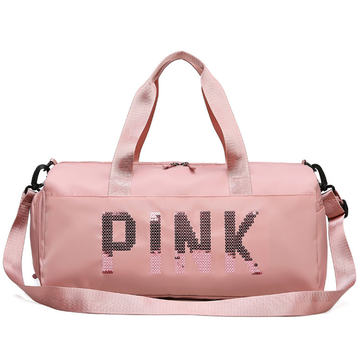 Túi du lịch, tập thể thao Pink có ngăn đựng giày