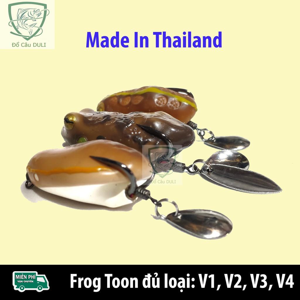 Mồi Giả Nhái Hơi Frog Toon V1 V2 V3 V4 Chuyên câu lure cá lóc siêu nhạy - docauduli