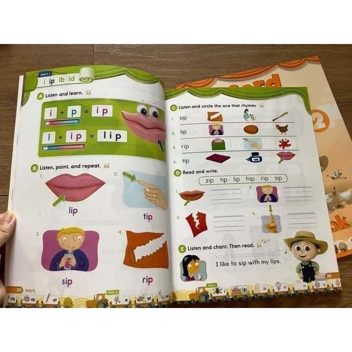 Oxford phonics world 10q nhập màu kèm audio và video