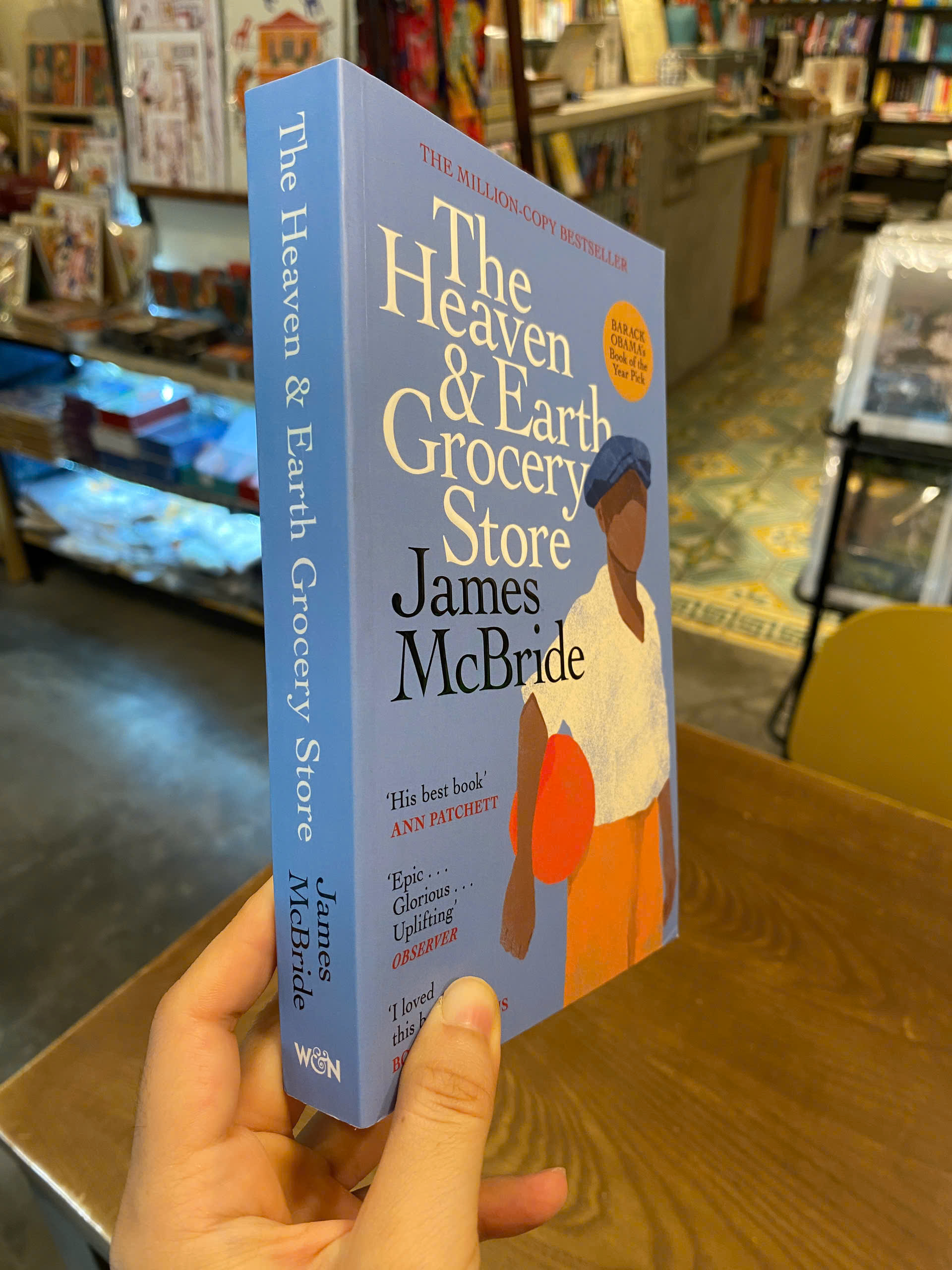 Sách - The Heaven & Earth Grocery Store by James McBride | English Historical Fiction